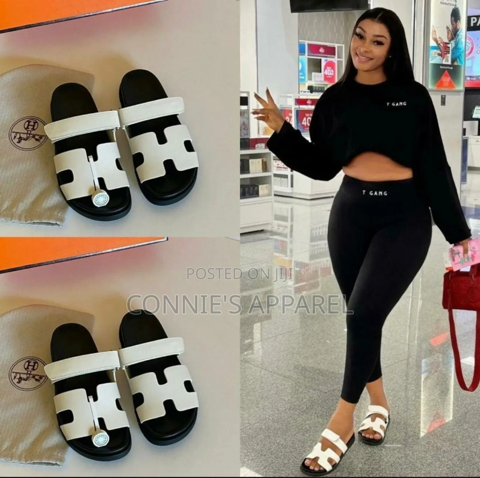 Original Unisex Hermes Slippers in Sizes,Boxes and Colours