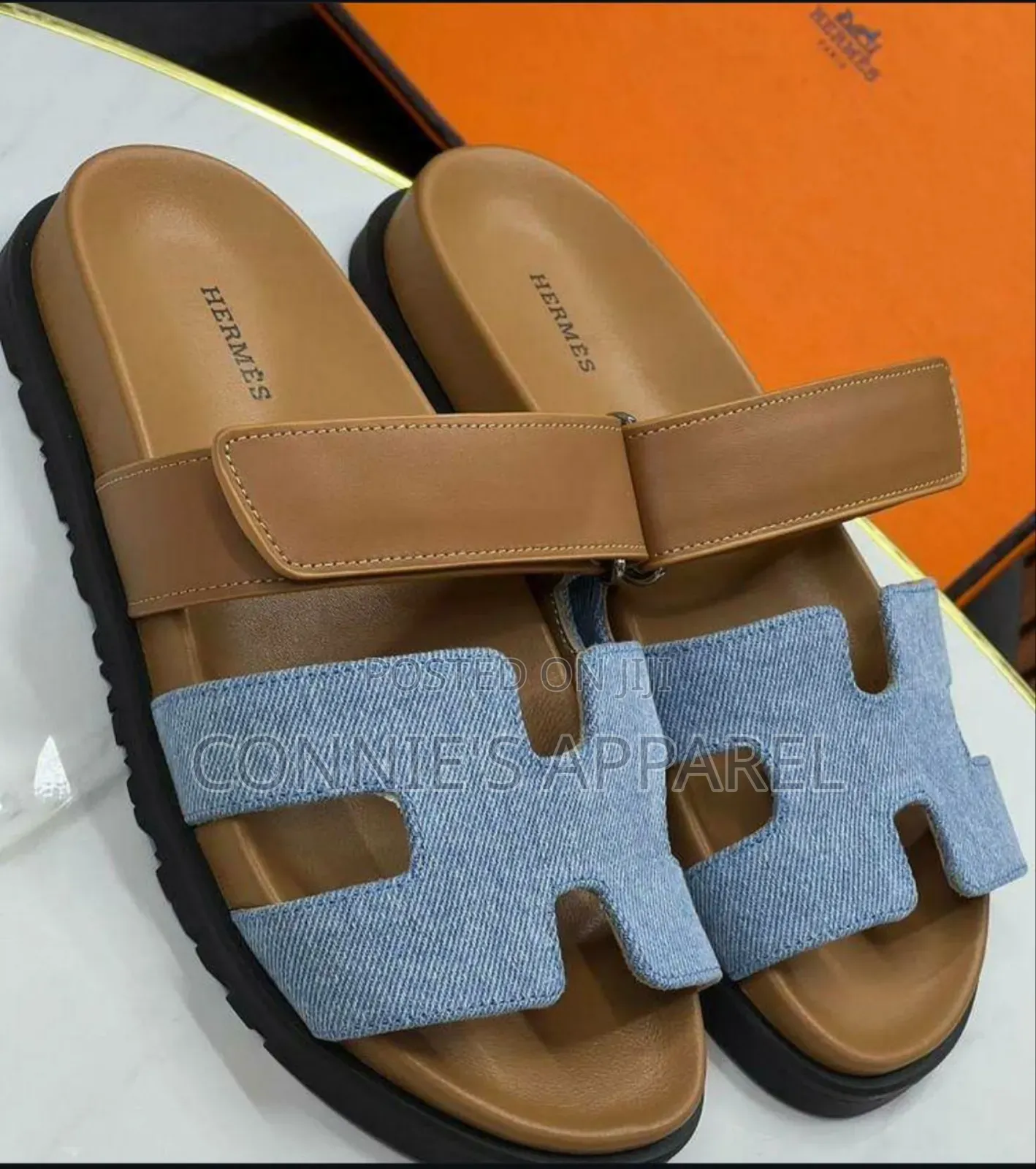 Original Unisex Hermes Slippers in Sizes,Boxes and Colours