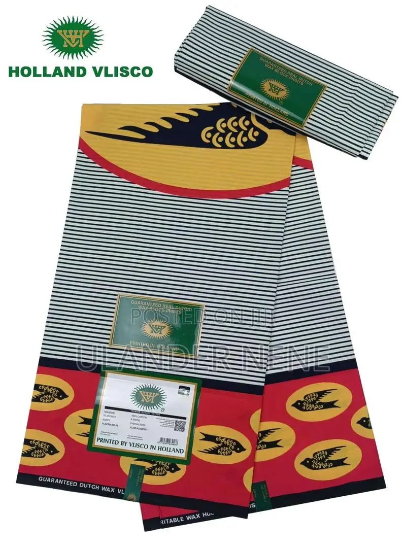 Vlisco Holland Available in Wholesale and Retail .