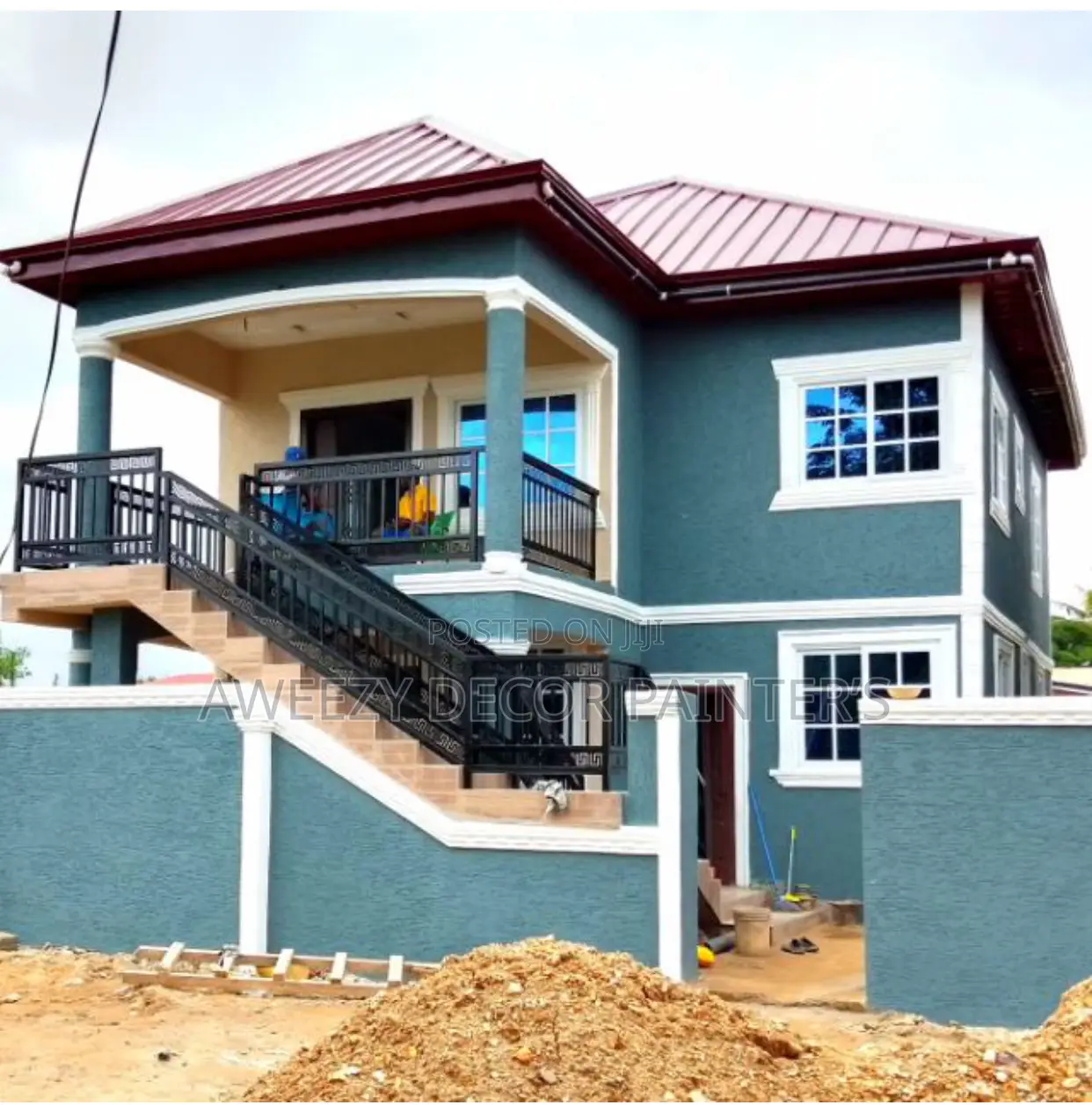 Graffiato Paint and Installation Ongoing on Cool Price