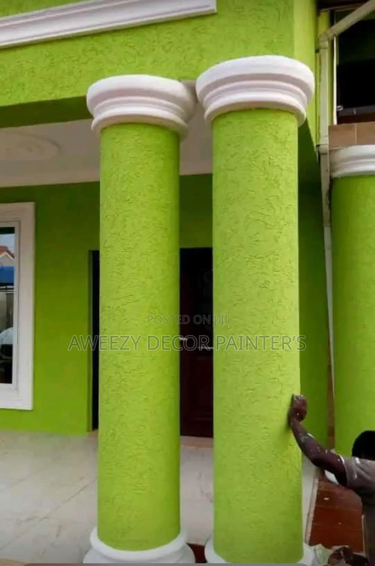 Graffiato Paint and Installation Ongoing on Cool Price