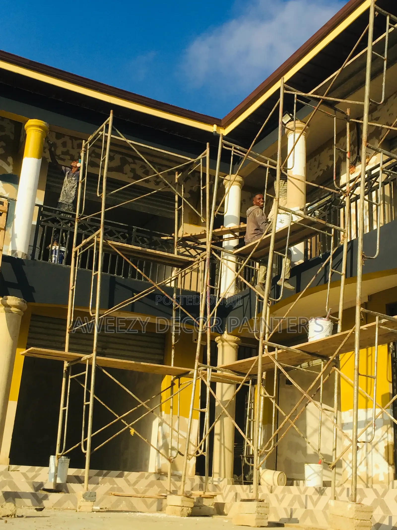 Graffiato Paint and Installation Ongoing on Cool Price