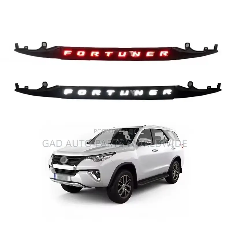 Toyota Fortuner Led Boot Chrome 2016-2022