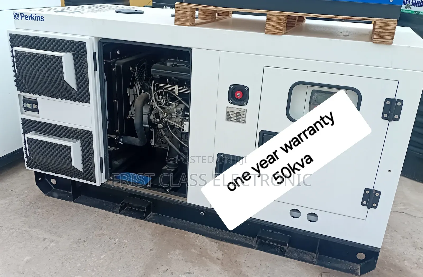Auto Start 50kva Silent Diesel Generator