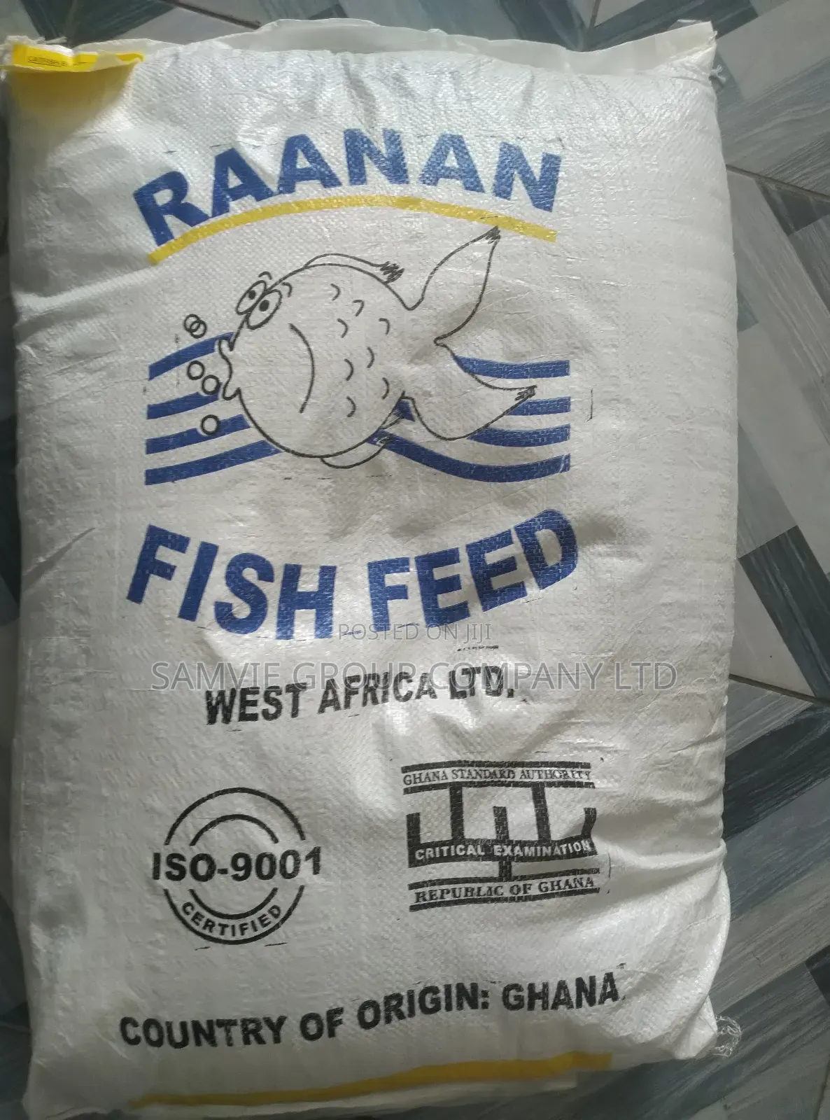 Raanan Catfish Feed 2mm and 3mm 20kg for Juvenile