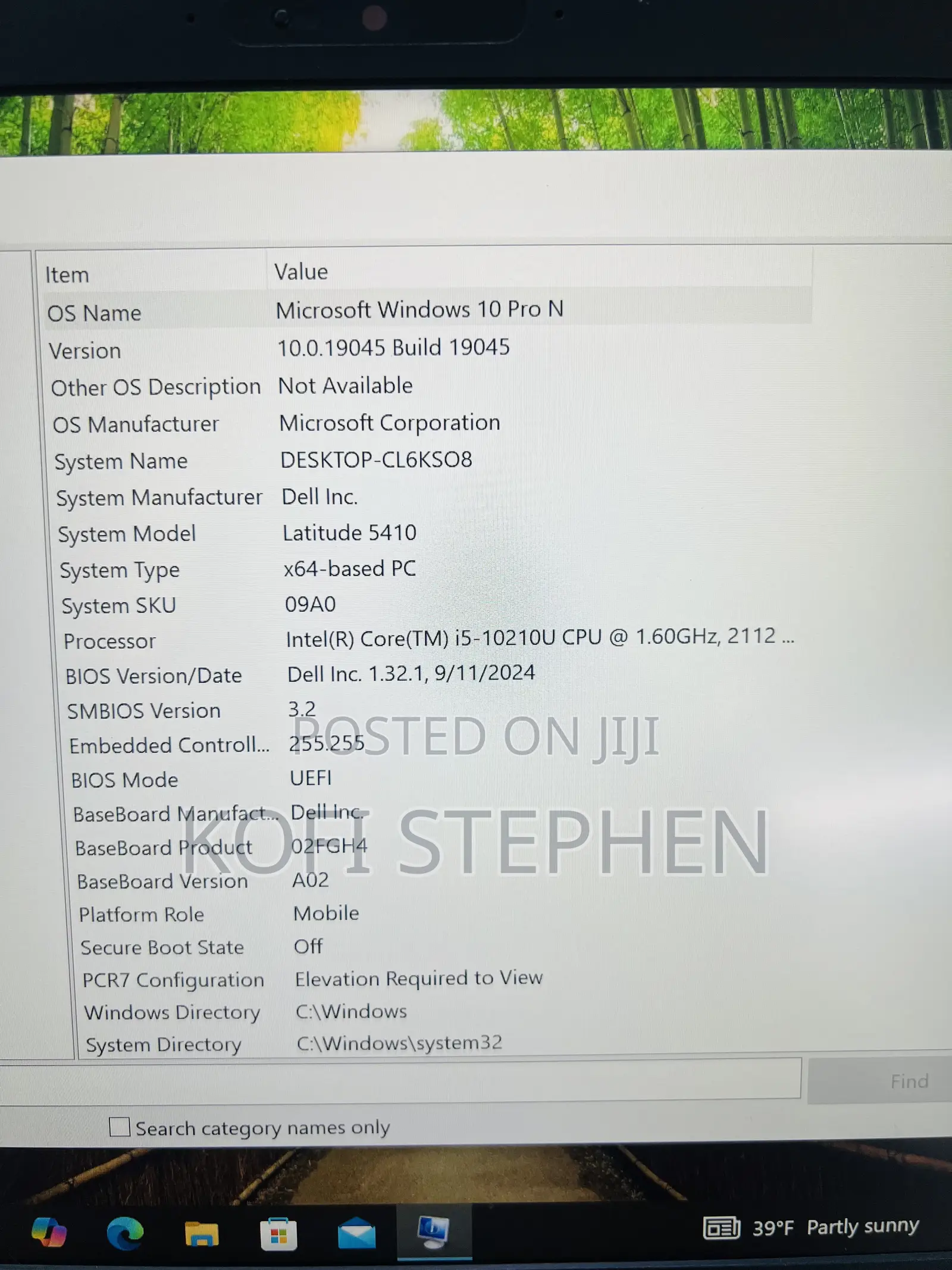 Laptop Dell Latitude 5410 16GB Intel Core I5 SSD 256GB