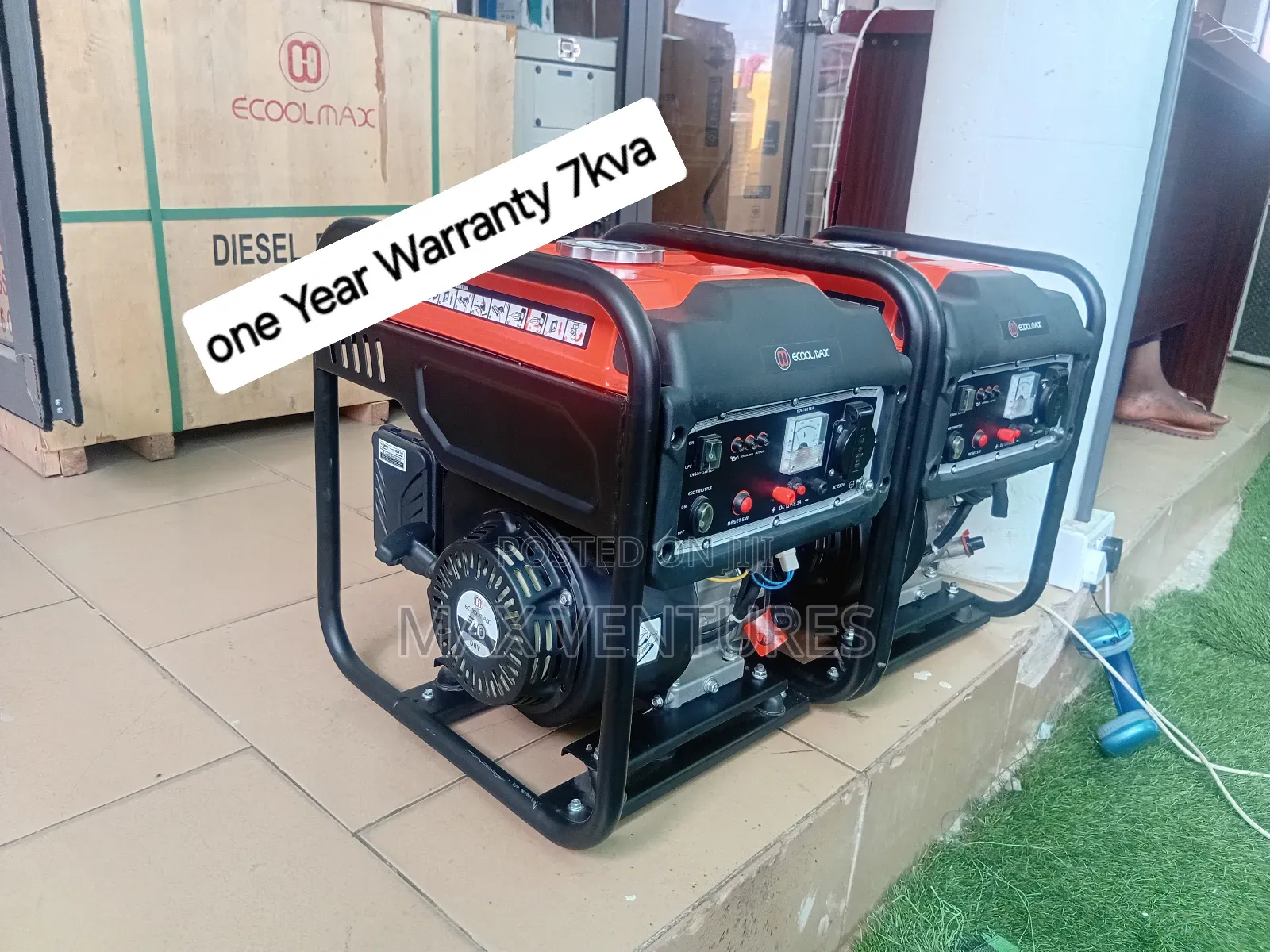 7kva Ecoolmax Generator Pullstart Generator 7kva Ecoolmax