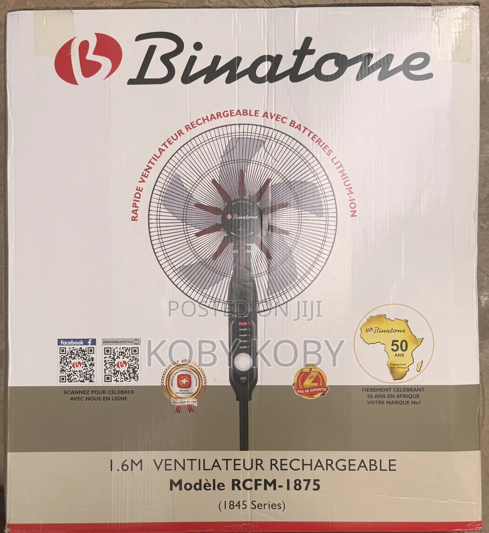 Rechargeable Fan