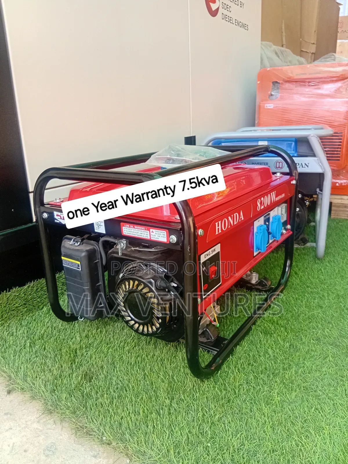 Honda 7.5kva Petrol Generator Petrol Generator 7.5kva