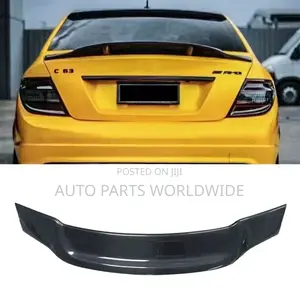 Mercedes Benz Carbon Fibre Style Boot Spoiler 2008-2022