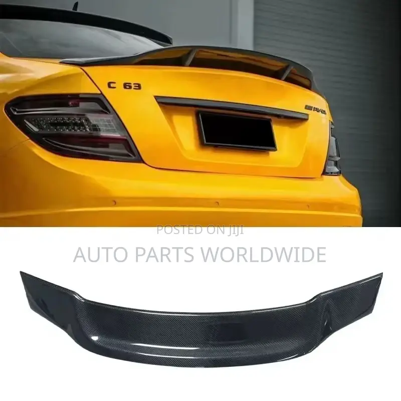 Mercedes Benz Carbon Fibre Style Boot Spoiler 2008-2022