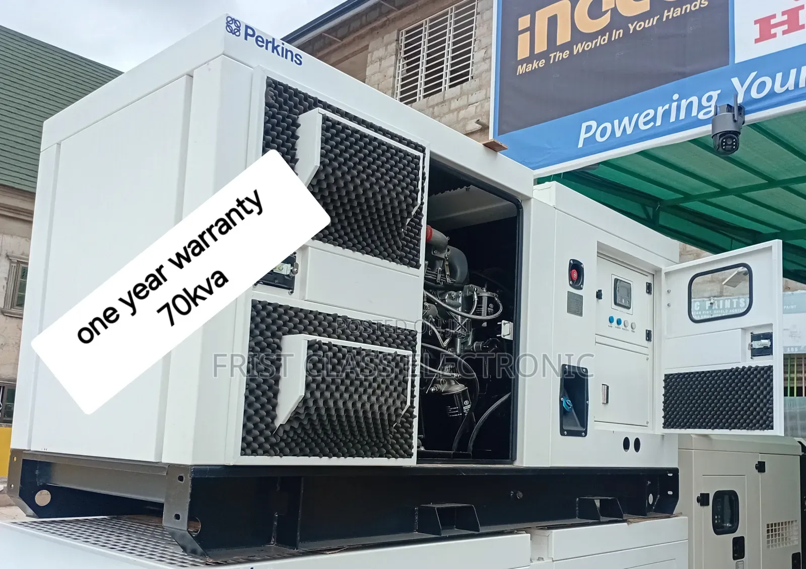 70kva Silent Diesel Genset for Outdoors Power Supply Unit