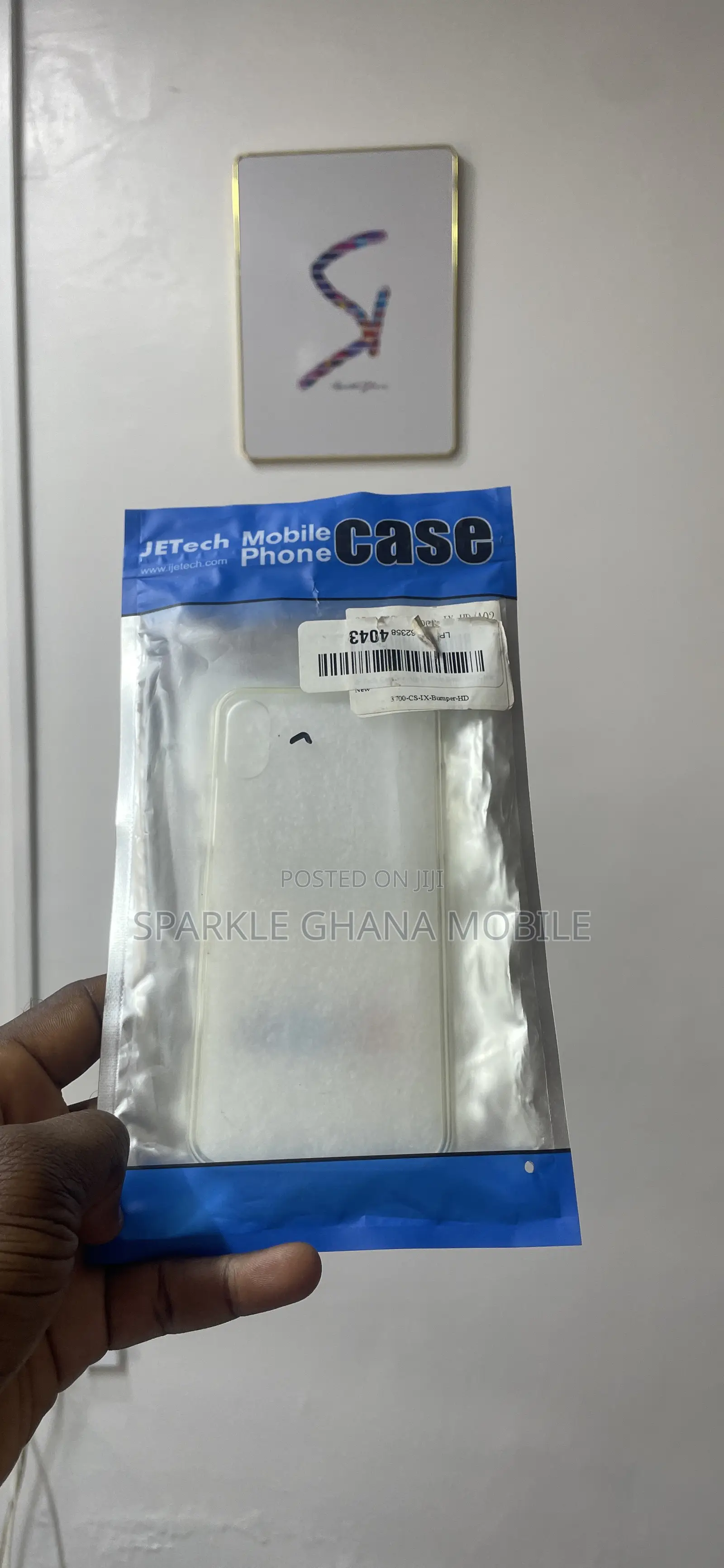 iPhone X Case (Transparent)
