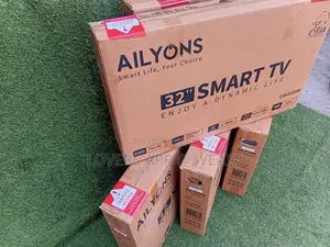 1 Year Warranty Ailyons Smart 32inches Tv Nasco 32"Tv