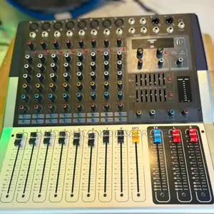 8 Channels Powered Mixer