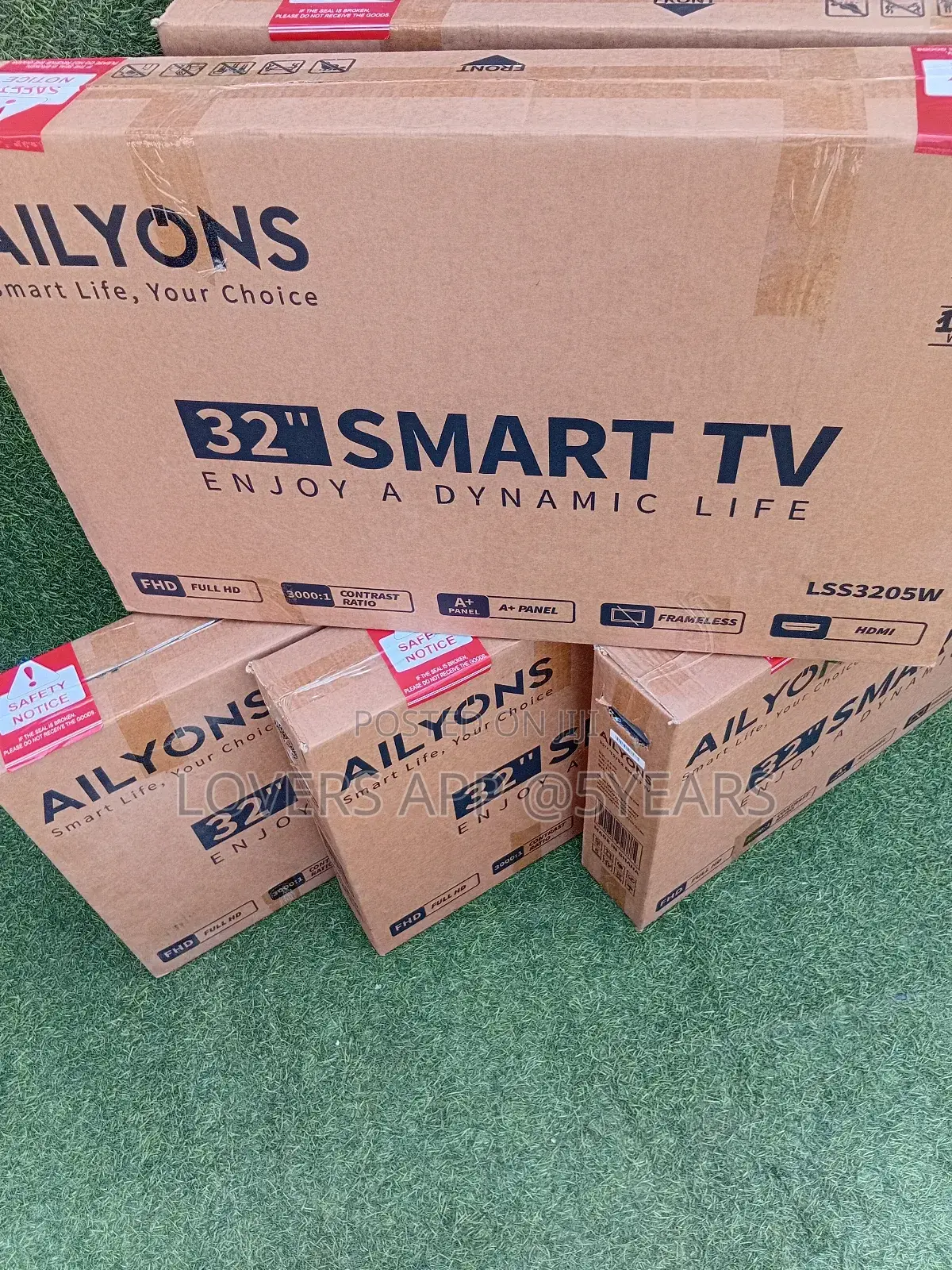 FHD Fullhd Smart Ailyons Smart 32inches Tv Nasco 32"Tv