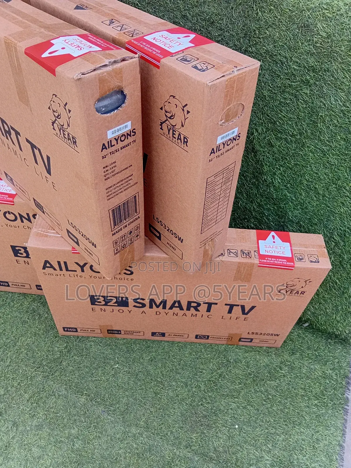 FHD Fullhd Smart Ailyons Smart 32inches Tv Nasco 32"Tv