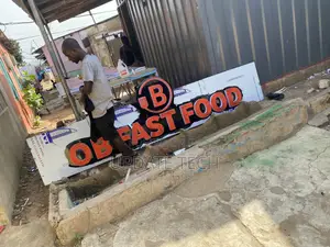 Ob Fast Food 3d Signage