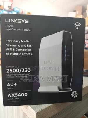 Linksys E9450 Next Wifi 6 Router Ax5400 Up to 5.4 GBPS