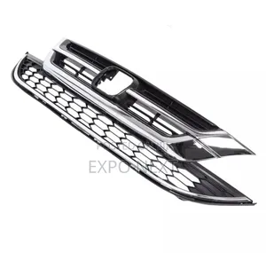 Grill Chrome Mesh Grille Fit For 2017-2019 Honda Cr-v