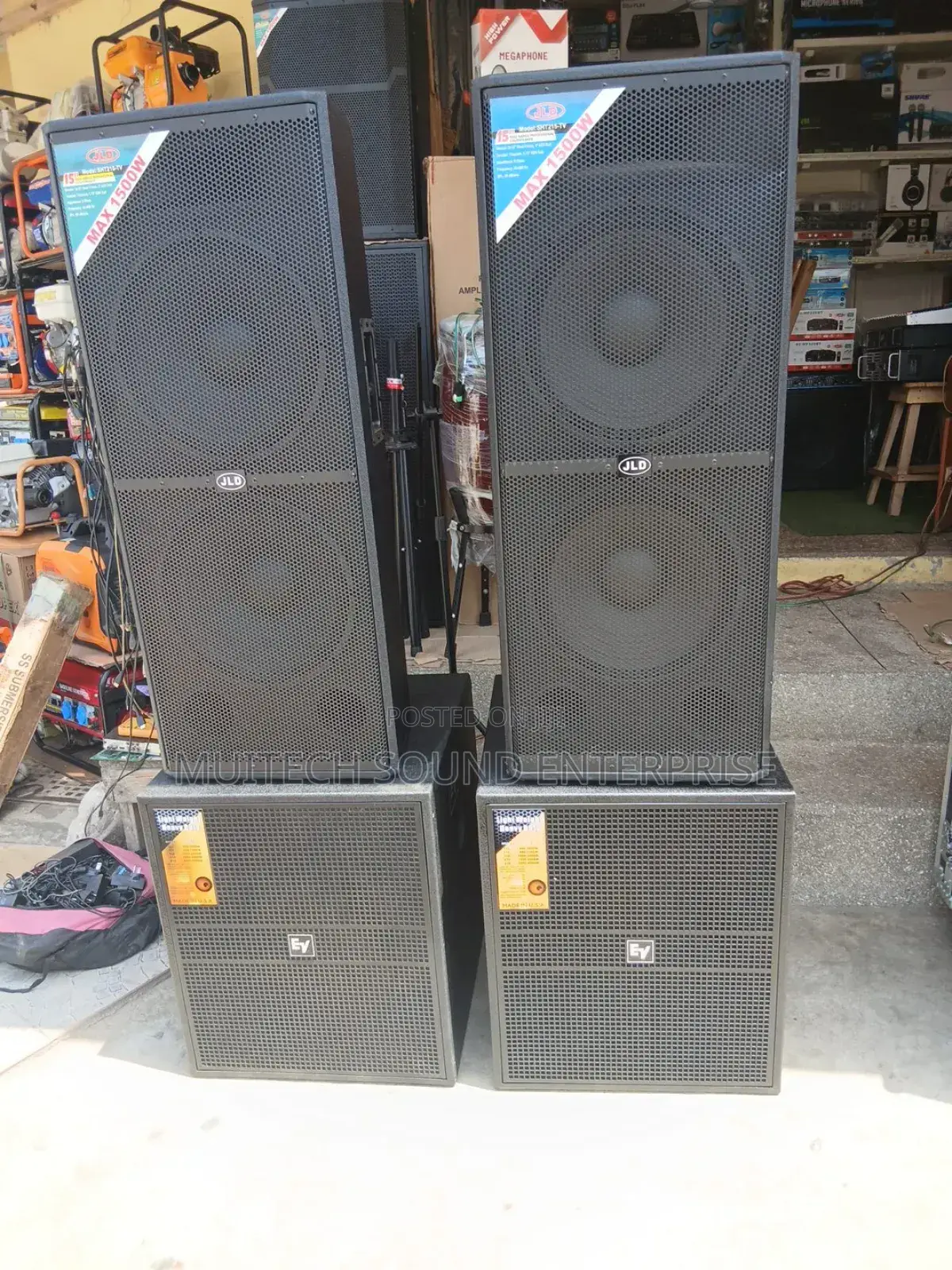 Full Range and Bass Speaker