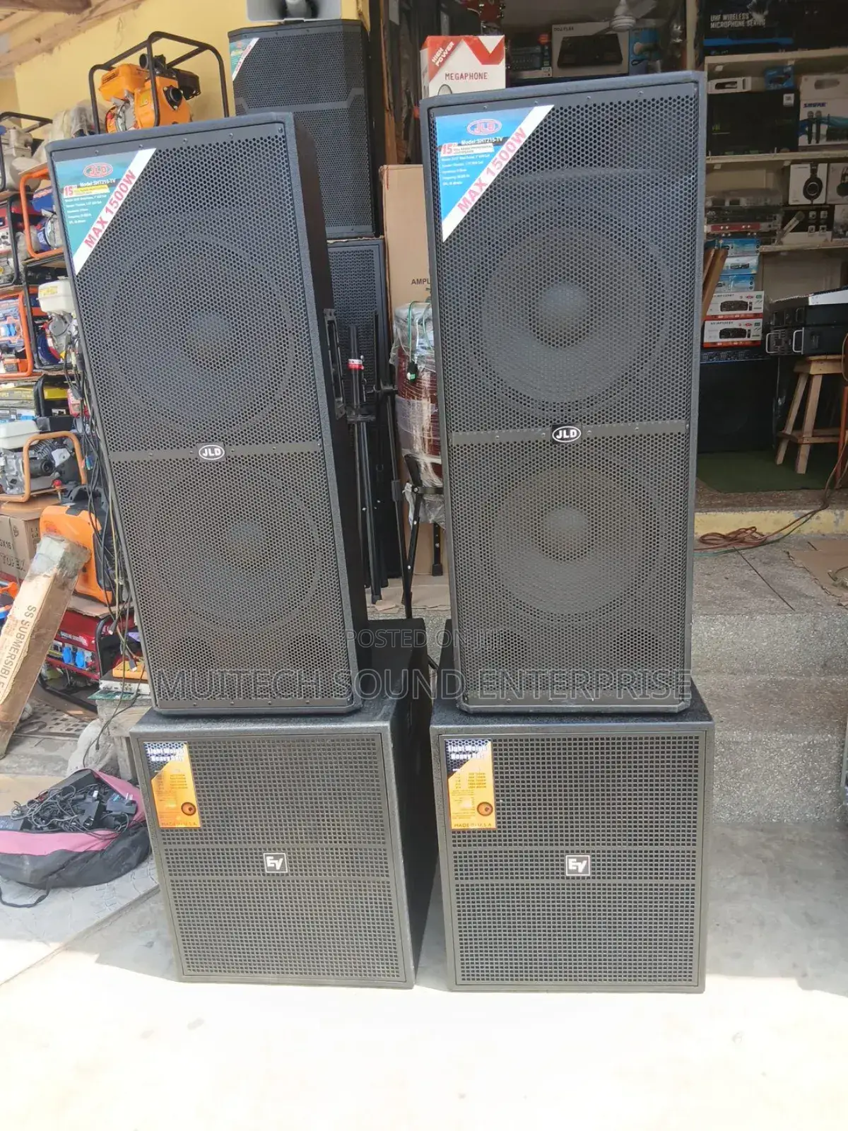 Full Range and Bass Speaker