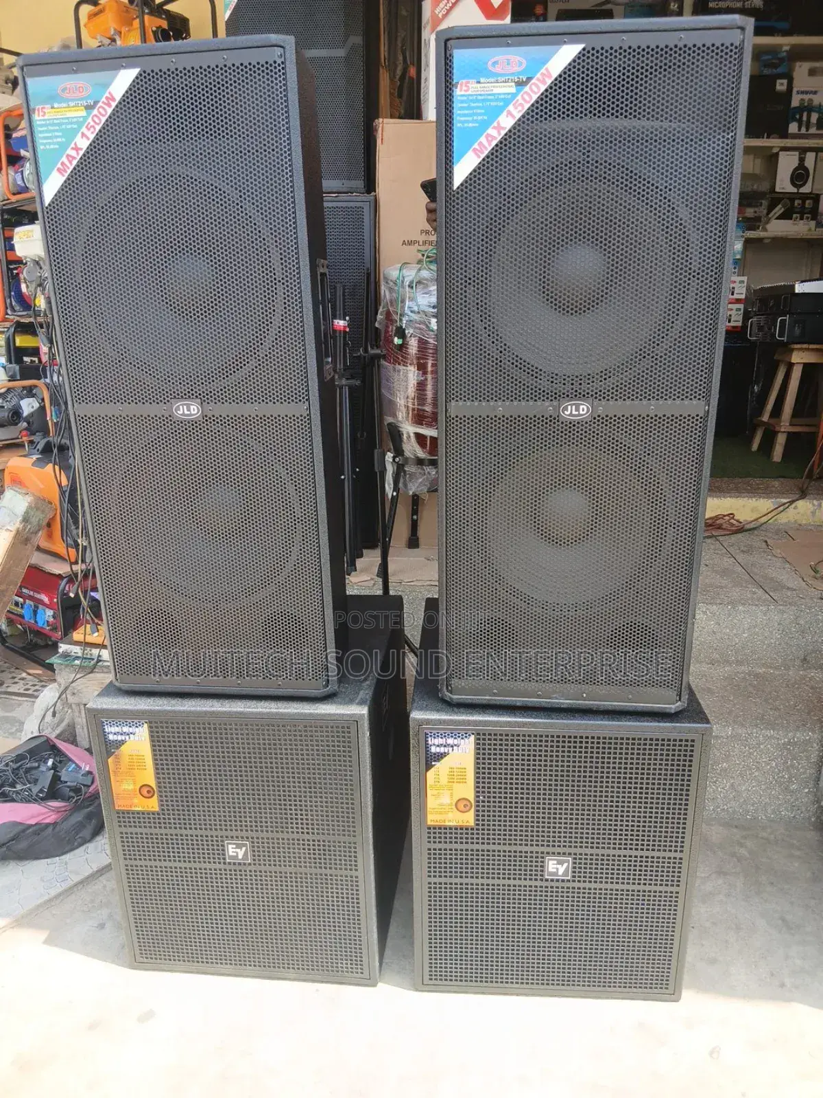 Full Range and Bass Speaker
