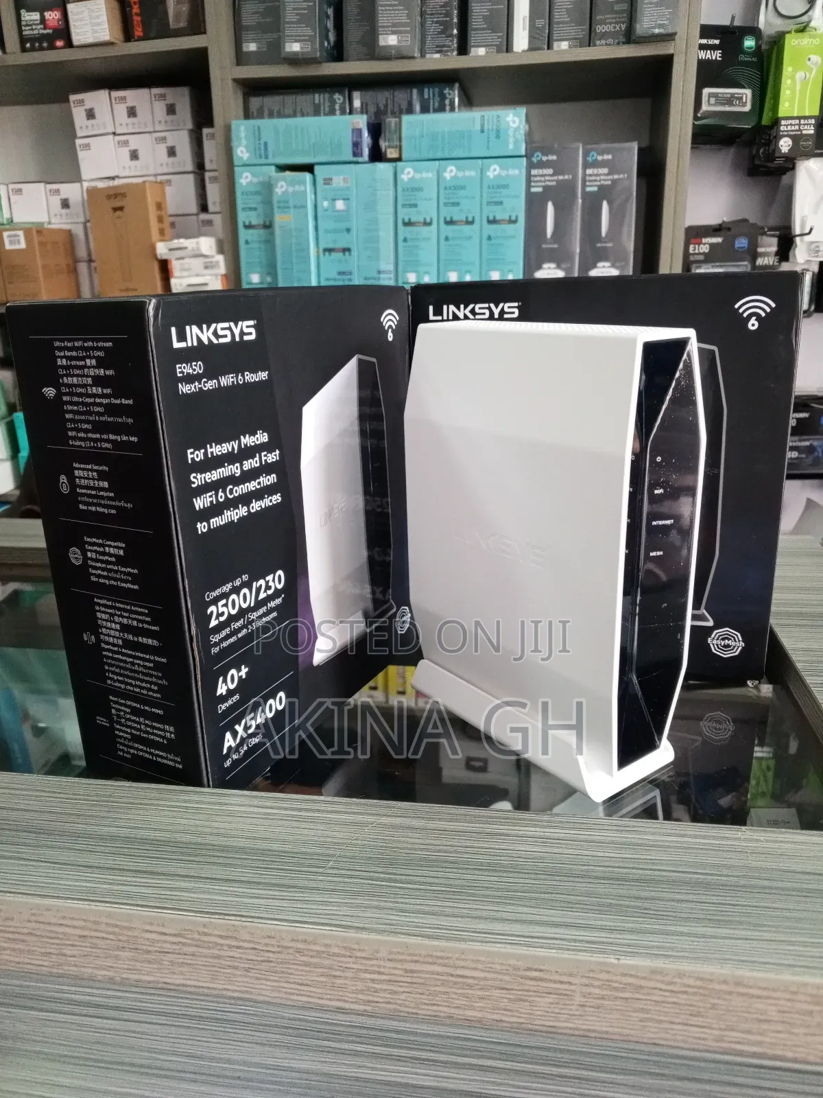 Linksys E9450 Wifi 6 Ax5400 Router