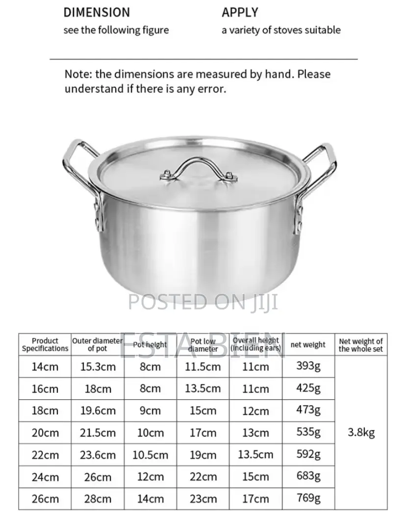 Aluminium Cooking Pot