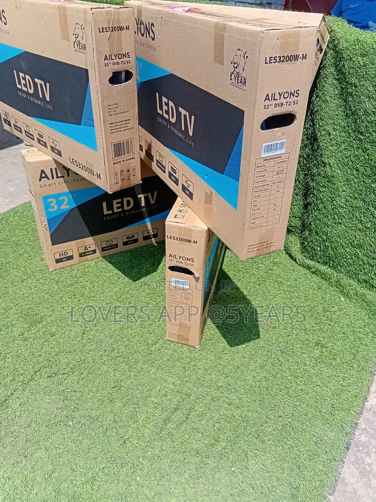 Brand New Led 32inches Digital Hd Television Nasco Tv