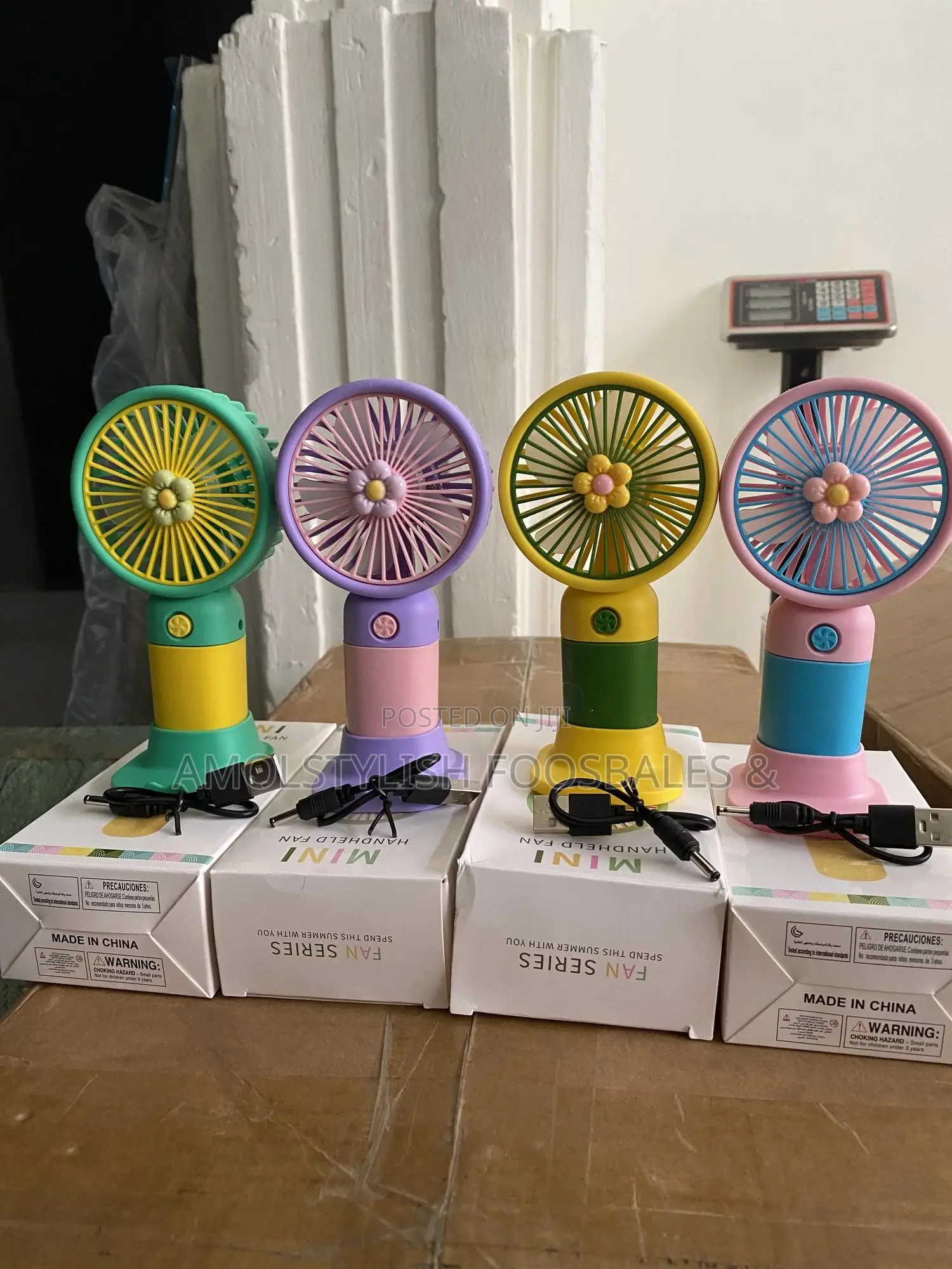 Potable Fan (Hand Held)(Different Kinds)