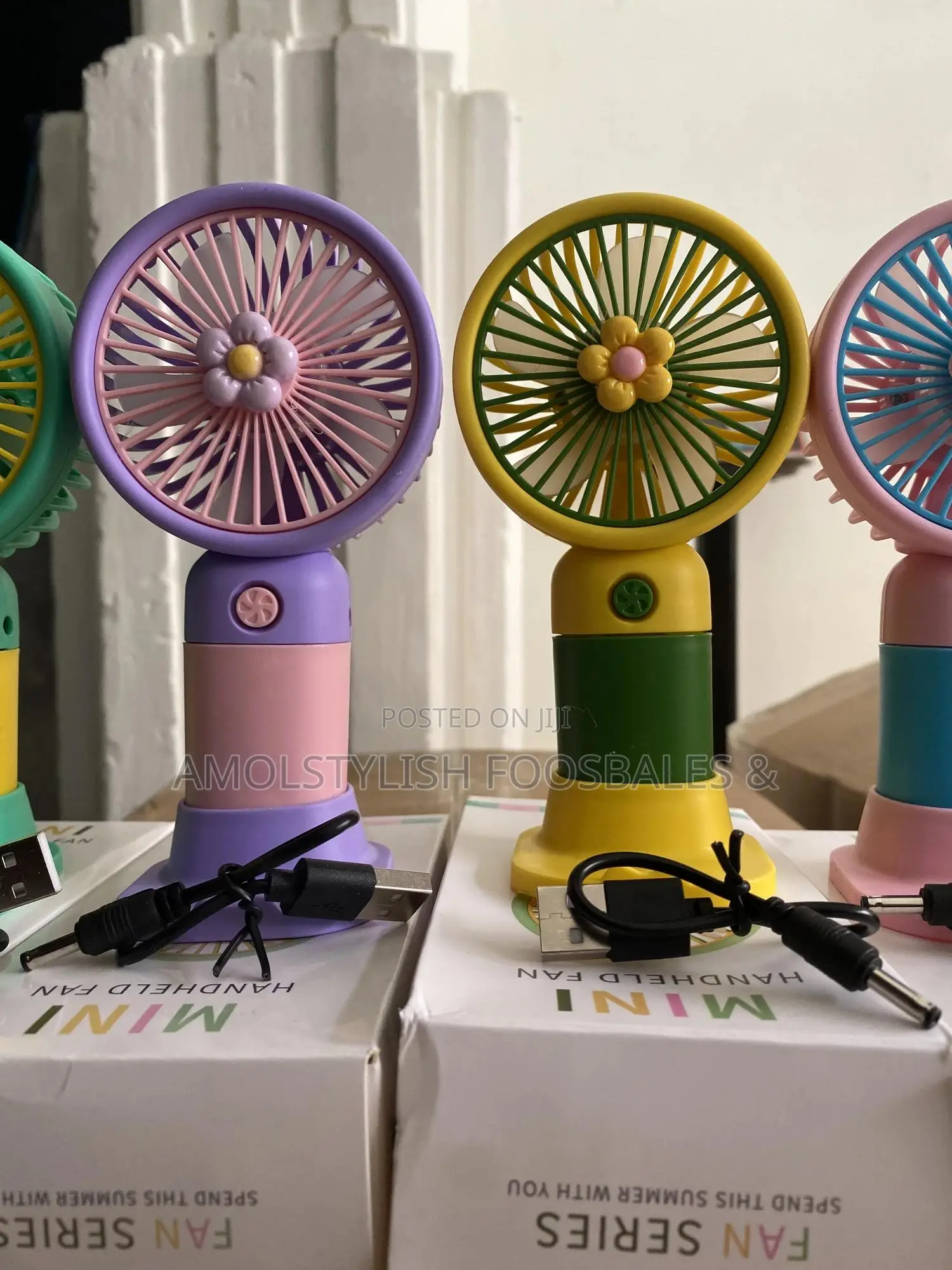 Potable Fan (Hand Held)(Different Kinds)