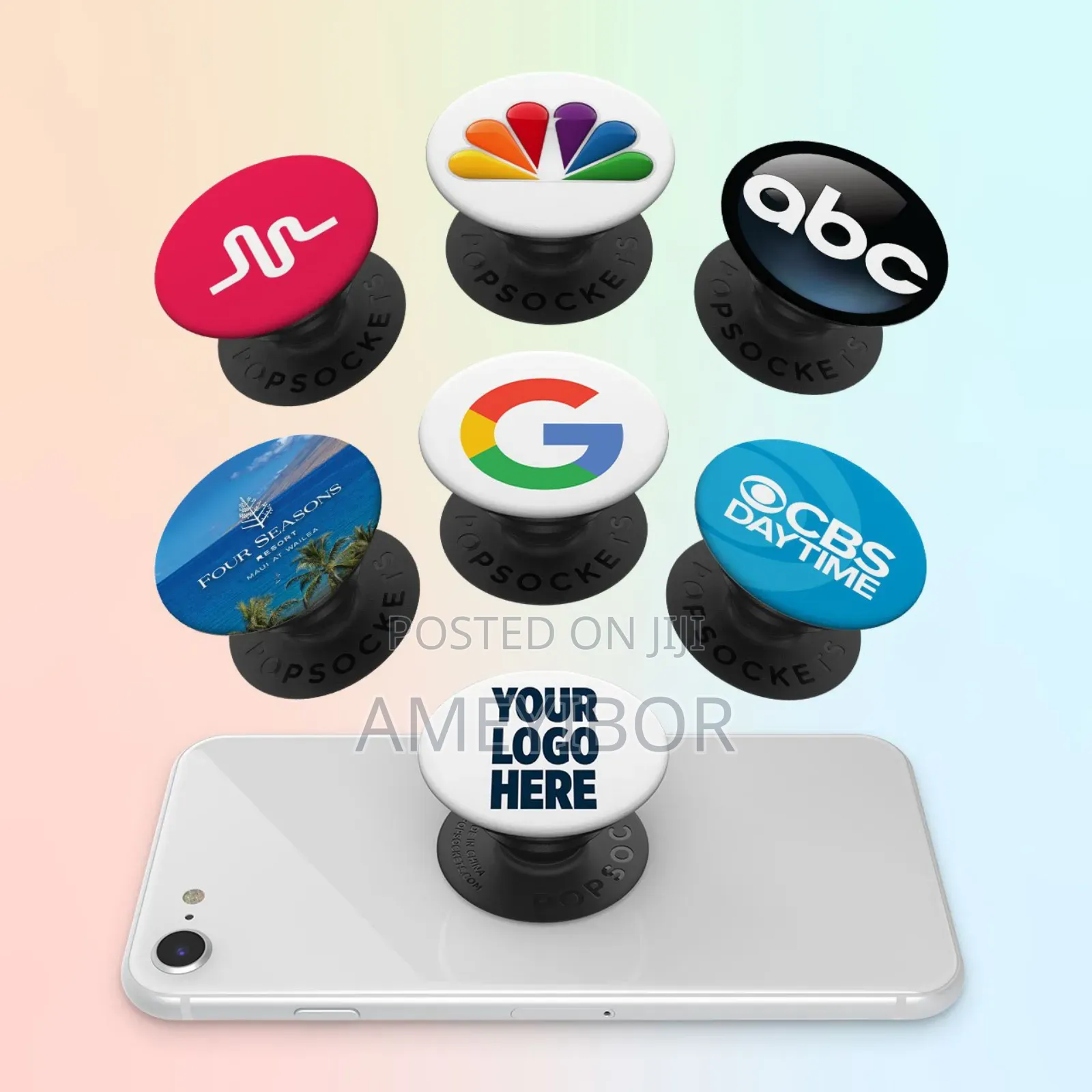 Printable Pop Socket Phone Holder