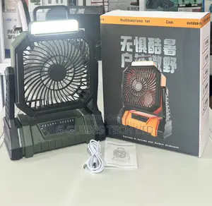 Hooys Rechargeable Fan, Outdoor Multifunctional Fan Fs-F70