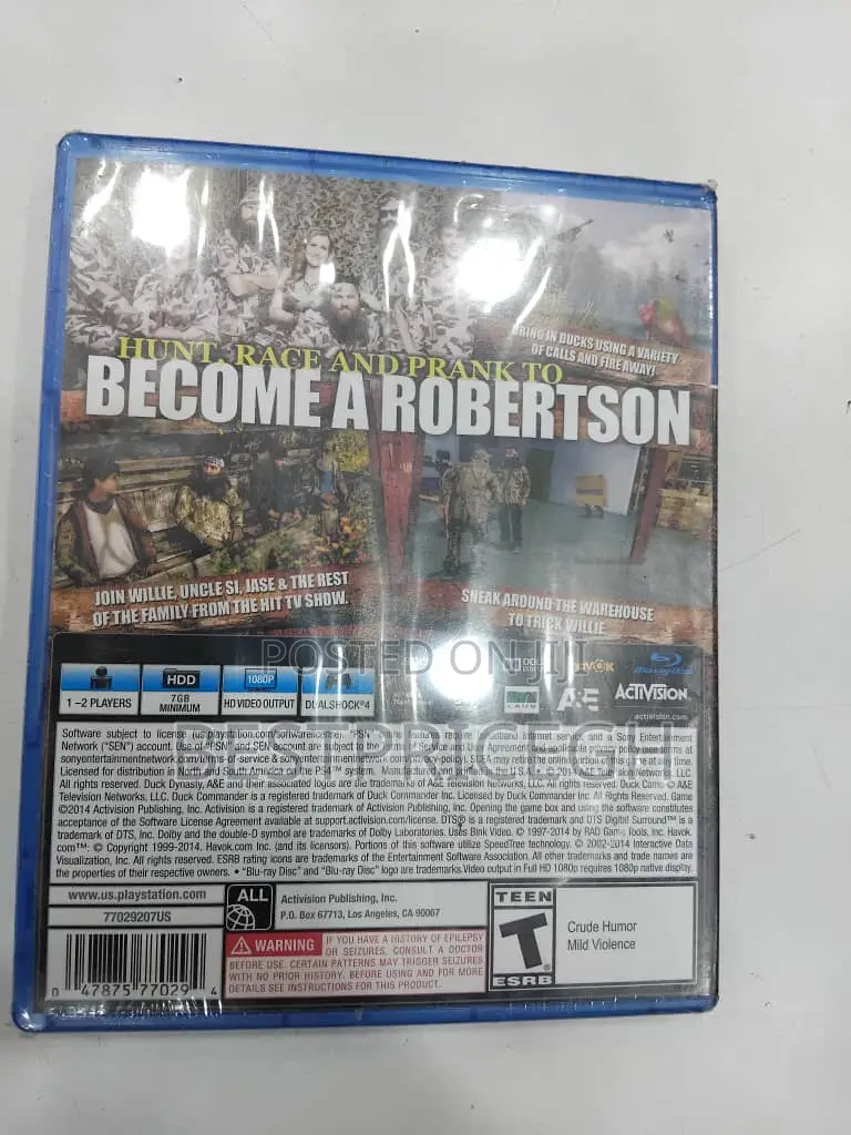Duck Dynasty - Playstation 4