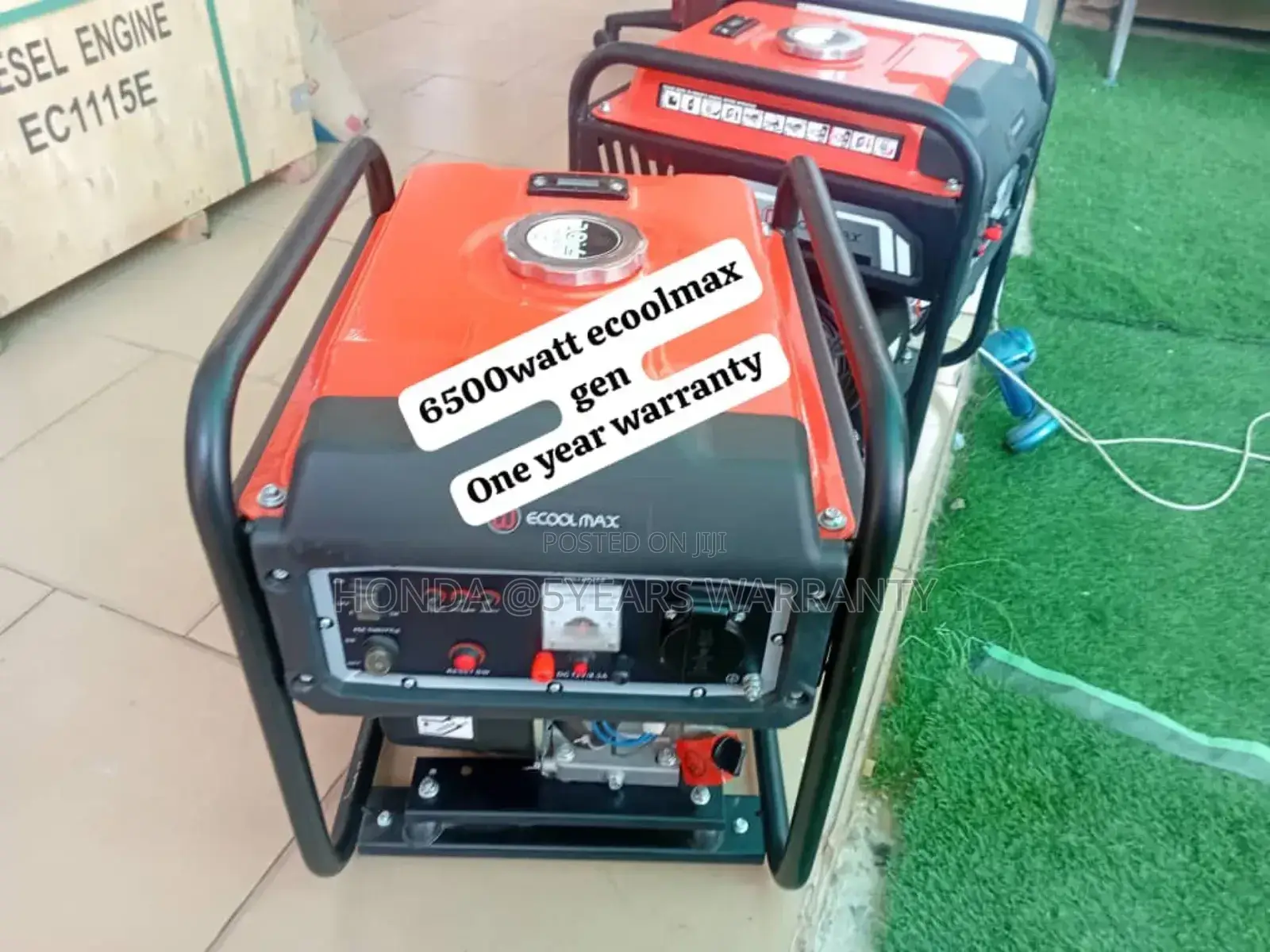 5.0kva Ecoolmax Inverter Petrol Generator