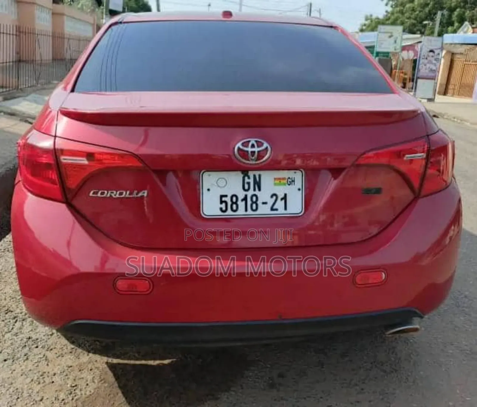 Toyota Corolla SE 4dr Sedan (1.8L 4cyl CVT) 2017 Red
