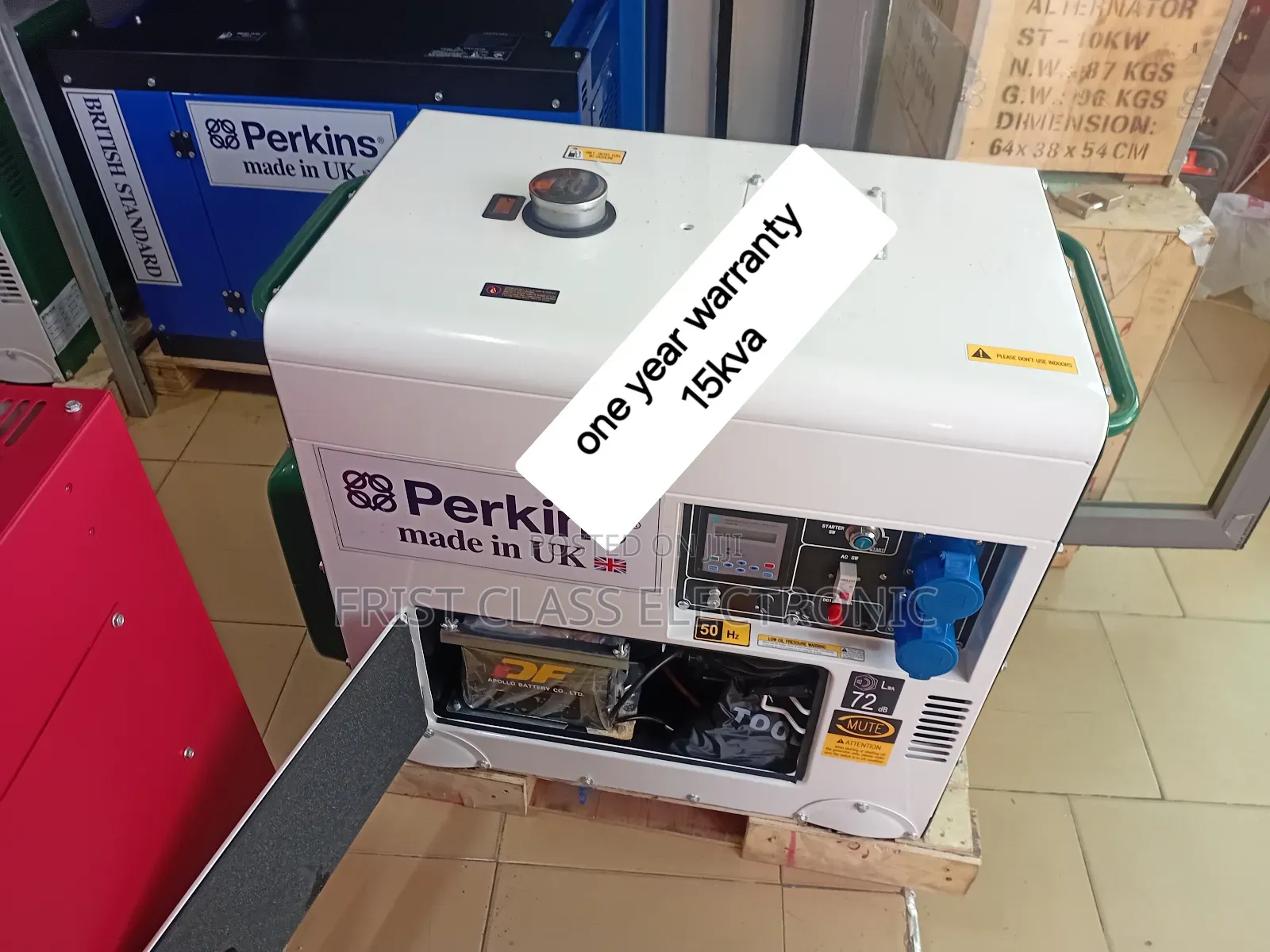 15kva Silent Diesel Genset for Continuous Power Supply Unit