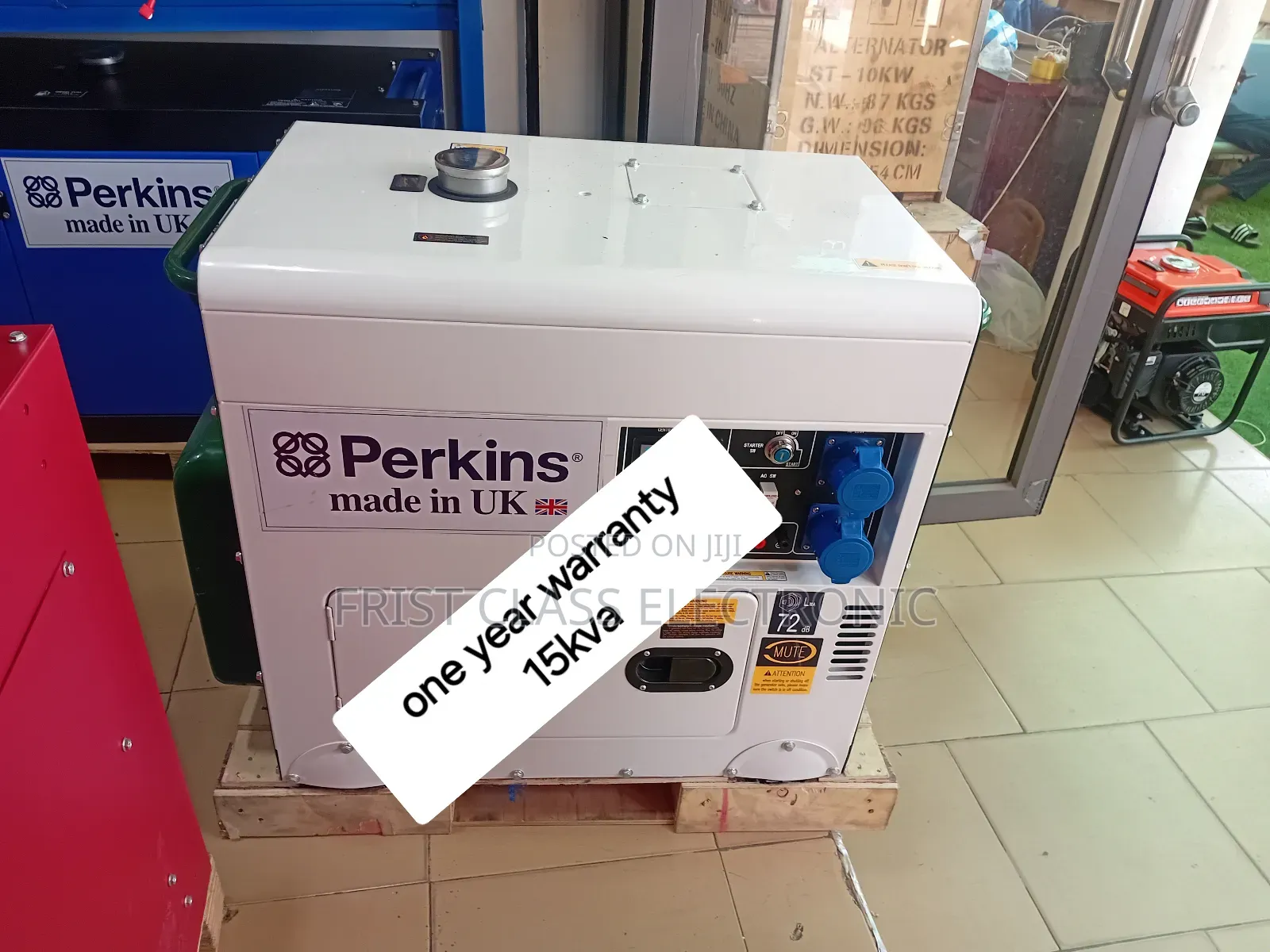 15kva Silent Diesel Genset With Air-Cooled Engine