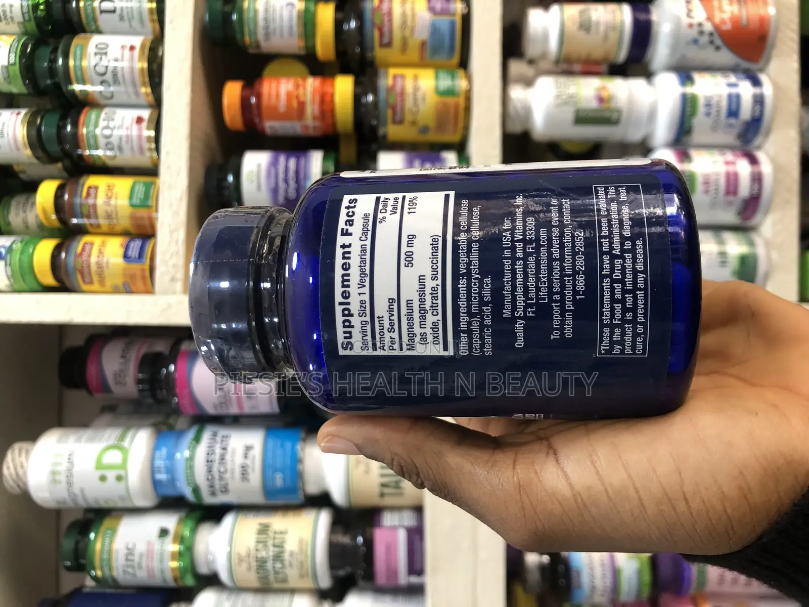 Life Extension Magnesium Caps, 500 Mg