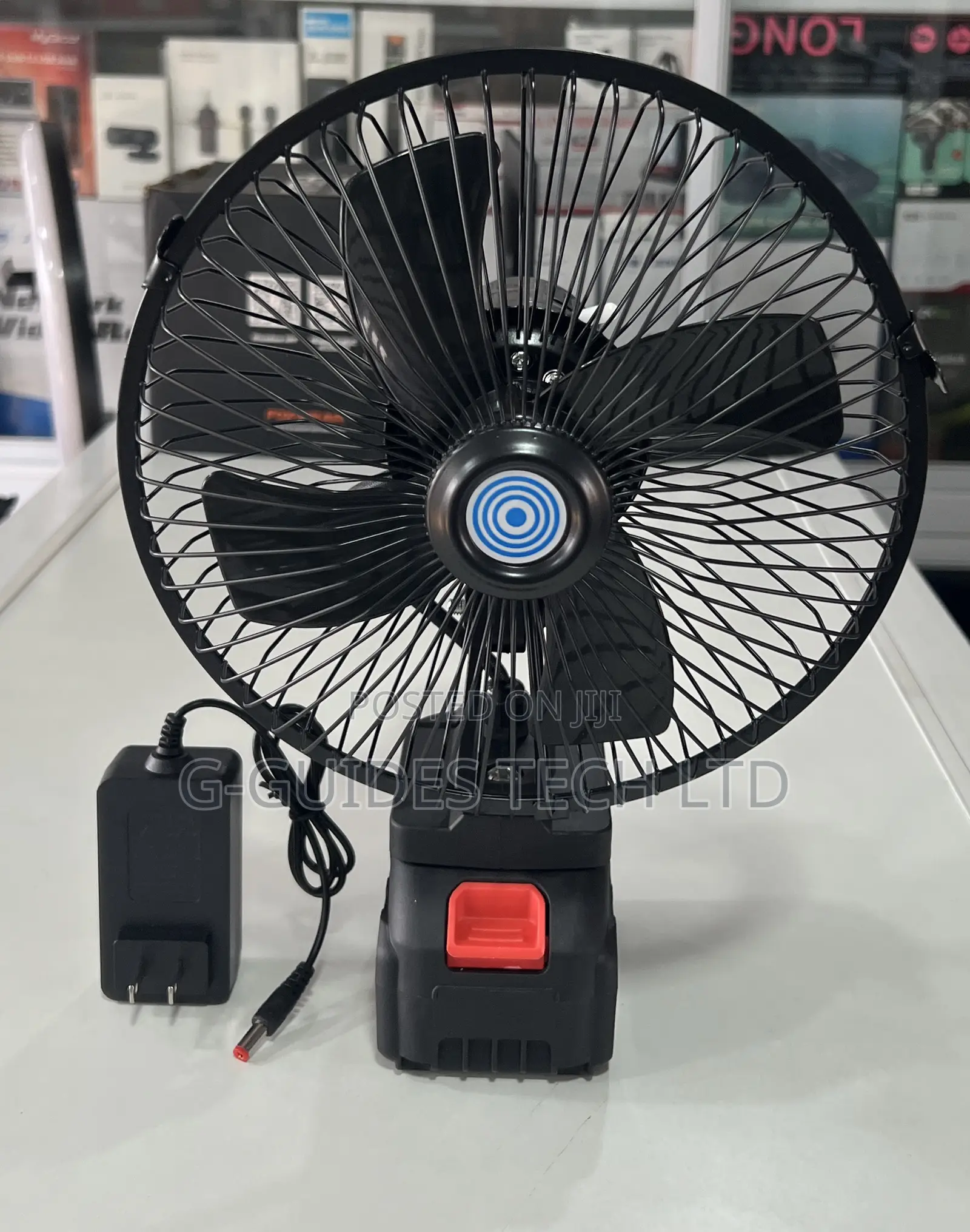 88v Wireless Rechargeable Fan, Outdoor Lithium Electric Fan