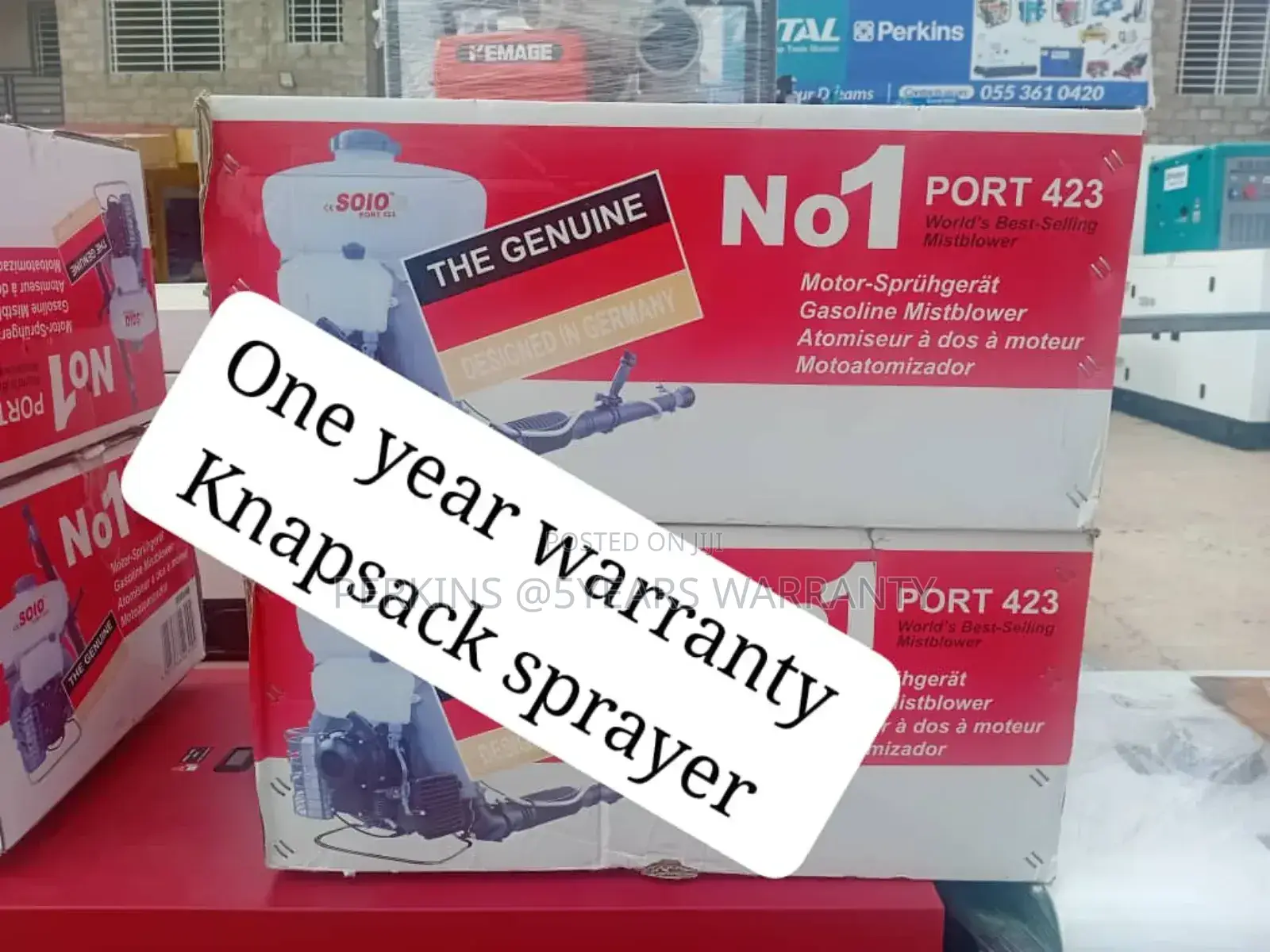 Dazzling Solo Port 423 Gasoline Mistblower Knapsack Sprayer