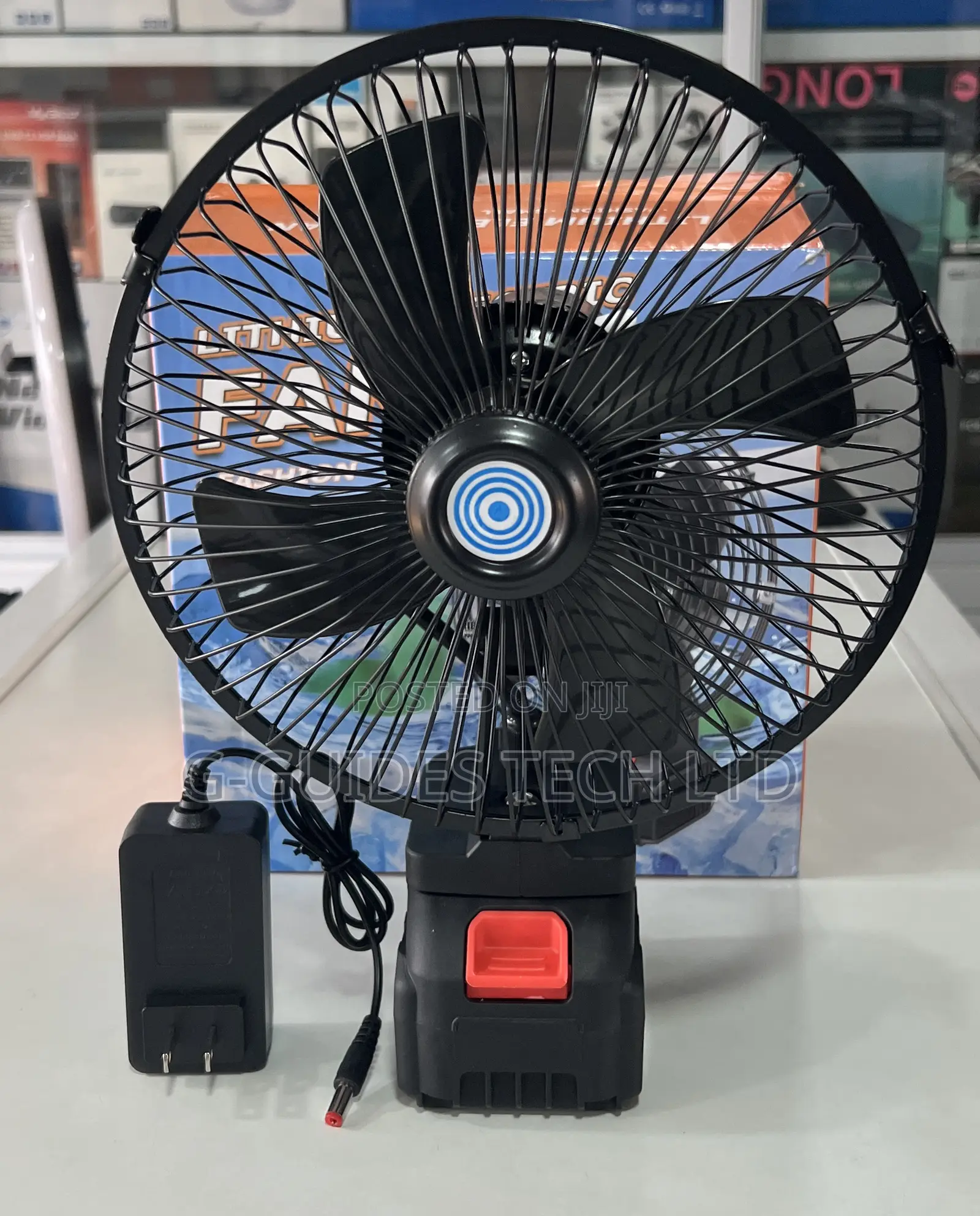 88v Wireless Rechargeable Fan, Outdoor Lithium Electric Fan
