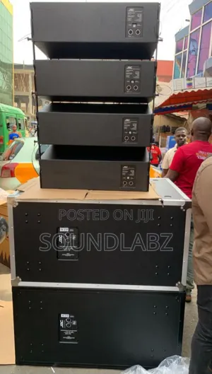 Jac Line Array 10inches Speaker Setup With Rack Full Setup