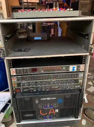Jac Line Array 10inches Speaker Setup With Rack Full Setup