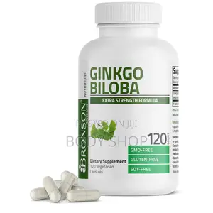 Photo - Ginkgo Biloba Extra Strength Support Brain Function + Memory