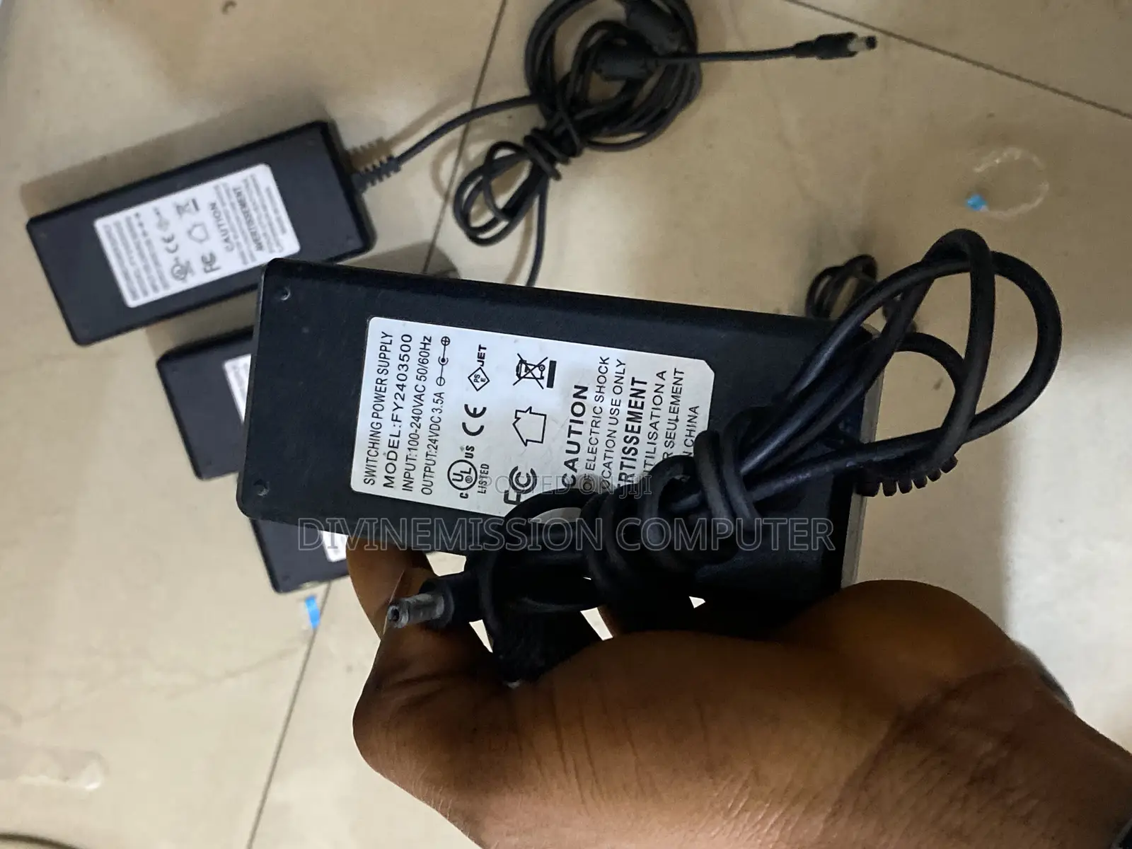 24vdc 3.5a Adapter/ Charger for Printer,Counter,Etc