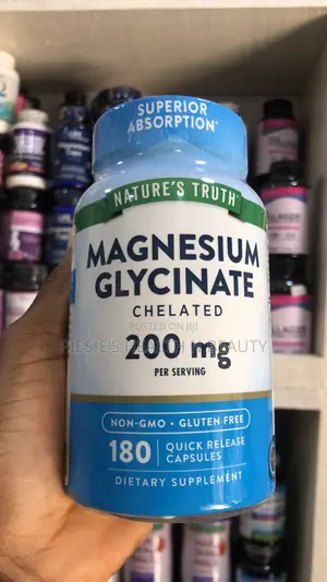 Photo - Nature's Truth Magnesium Glycinate Capsules, 200 Mg, 180 Ct.