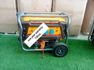 Portable 7.0kva Petrol Generator With Wheels