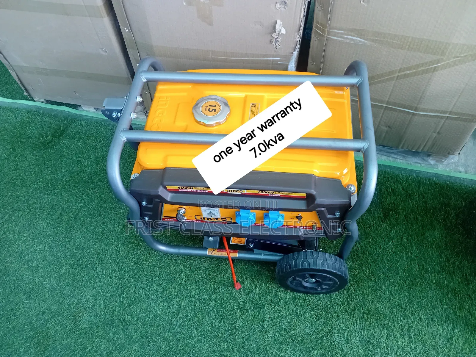 7.0kva Petrol Generator for Emergency Backup Power Supply